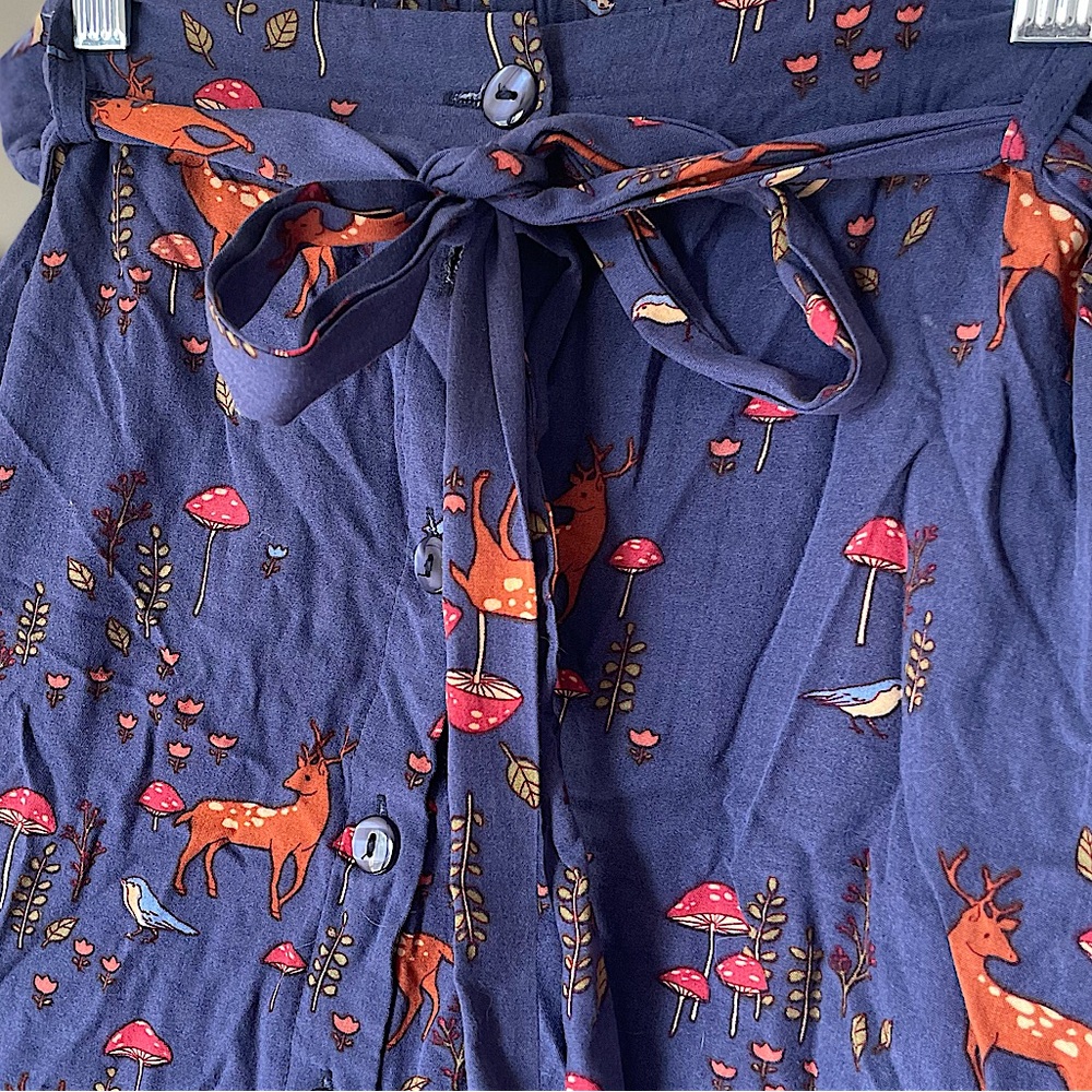 🦊 Modcloth x Princess Highway Foxy Midi Skirt 🦊 Cottagecore 🦊 US 6 • AU 10 🦊